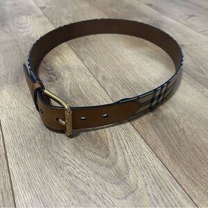 Burberry men’s belt
